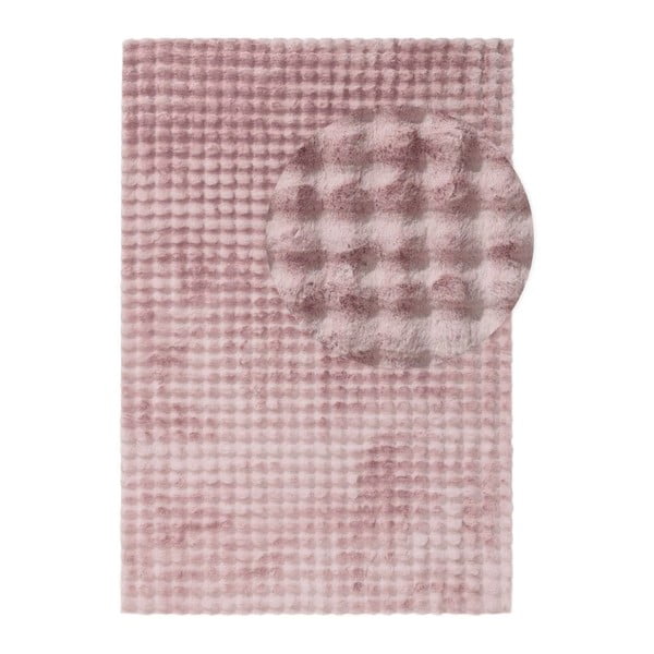 Covor roz lavabil 80x150 cm Bubble Pink – Mila Home
