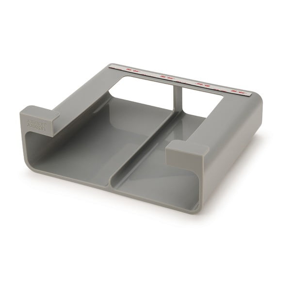 Dispenser pentru prosoape de bucătărie din hârtie și folie de aluminiu gri suspendat din plastic CupboardStore – Joseph Joseph-image-3