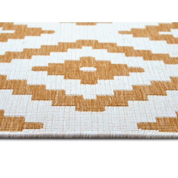 Covor de exterior galben ocru-alb 200x290 cm Malta – NORTHRUGS-image-3
