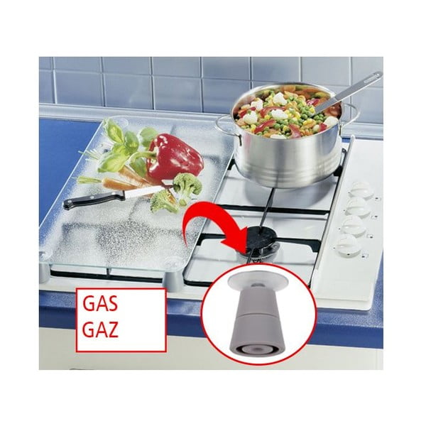 Set 2 protecții din sticlă pentru aragaz Wenko Caprese, 52 x 30 cm-image-2