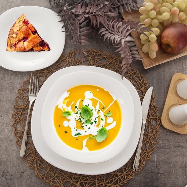 Serviciu de masă 18 buc. din sticlă LUNA – Orion-image-1