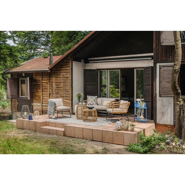 Set de 2 scaune de grădină din rattan Vistdal - Bonami Essentials -image-4