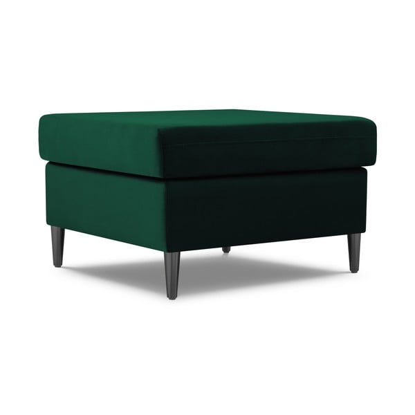 Taburet verde cu tapițerie din catifea Kyoto – Cosmopolitan Design-image-1