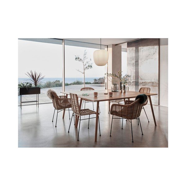 Fotoliu din ratan Hübsch Retto Mulo-image-2