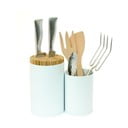 Suport pentru cuțite și pentru ustensile de bucătărie Wireworks Knife&Spoon White