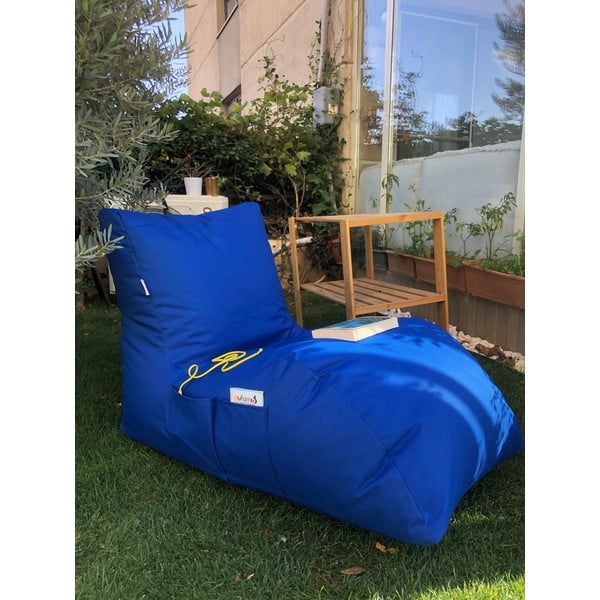 Beanbag pentru grădină albastru închis Daybed – Floriane Garden-image-1