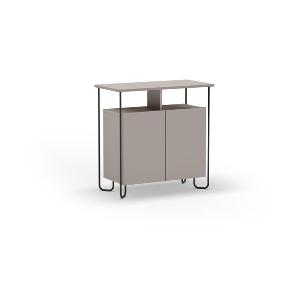 Dulap gri/bej 80x80 cm Dilly – Marckeric-image-1