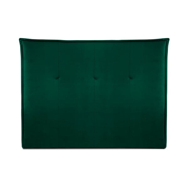 Tăblie de pat verde-închis 200x120 cm Monica – Milo Casa