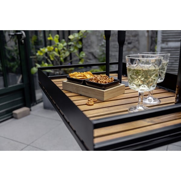 Boluri din ceramică neagră 2 buc. cu tavă Elo - Wenko-image-3