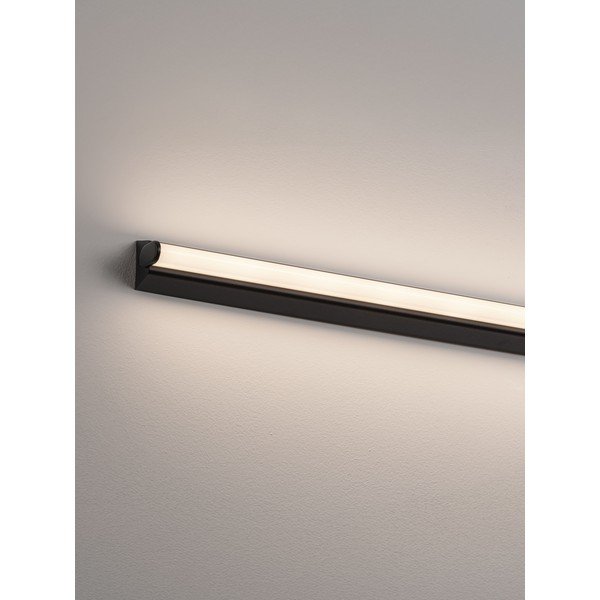 Aplică de perete negru-mat LED din aluminiu Endo – Nova Luce-image-1