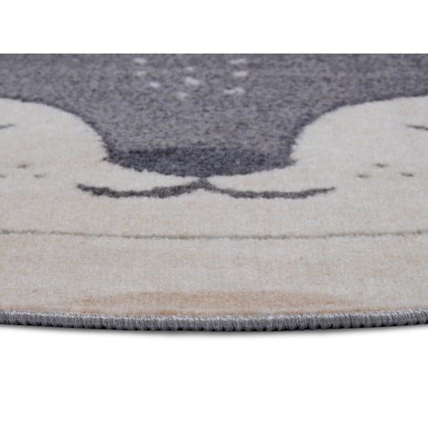 Covor pentru copii gri ø 140 cm Fox – Hanse Home-image-1