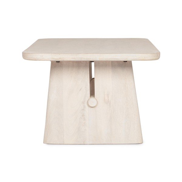 Măsuță de cafea în culoare naturală deschisă din lemn de mango 60x110 cm Elisheva – Bizzotto-image-2