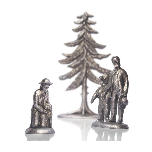 Munte - grup de figurine scena Nașterii Domnului patinată Rýgr