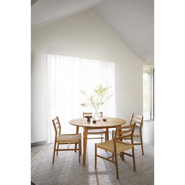 Scaune de dining natural  2 buc. Harlan – Rowico-image-2