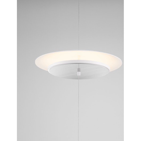Lampadar alb mat LED cu intensitate reglabilă din aluminiu (înălțime 330 cm) Olos – Nova Luce-image-2