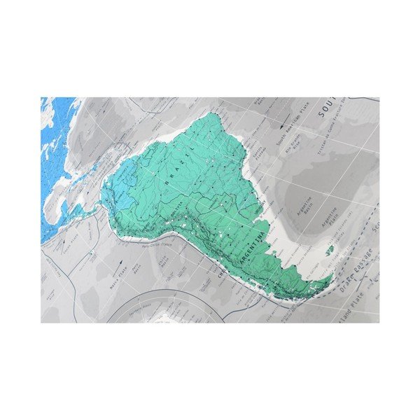 Hartă magnetică a lumii Colour World Map, 130 x 72 cm-image-1