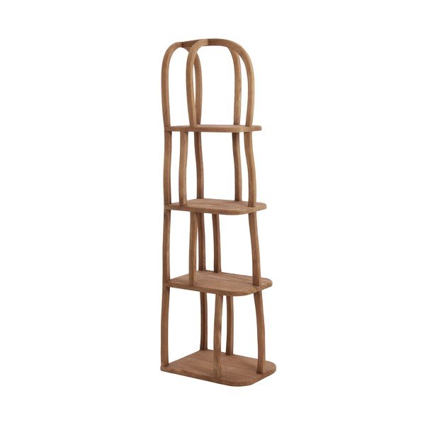 Etajeră în culoare naturală din lemn de mango 53x175x40 cm Lowe – Light & Living