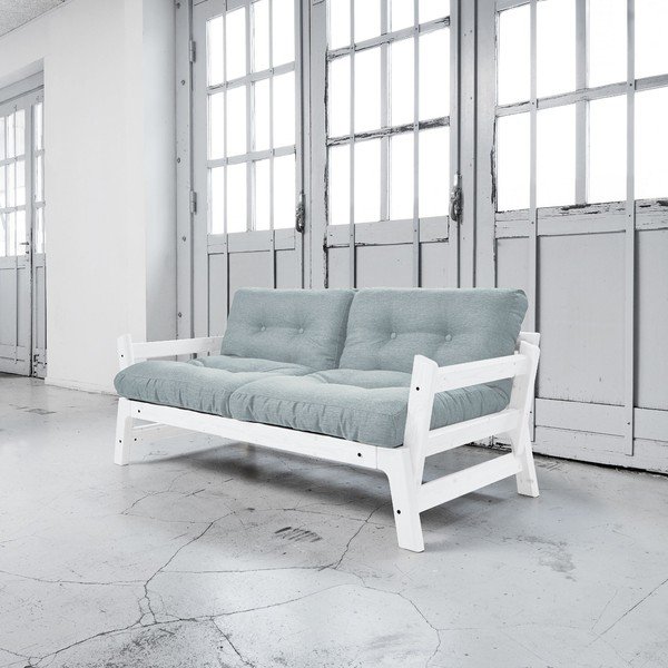  Canapea extensibilă Karup Step White/Sky Blue