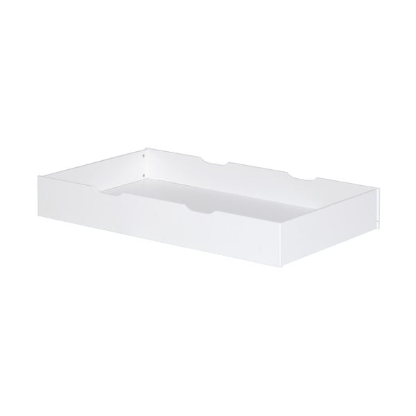 Sertar pentru sub pat de copii  alb 70x140 cm White Junior – Flexa
