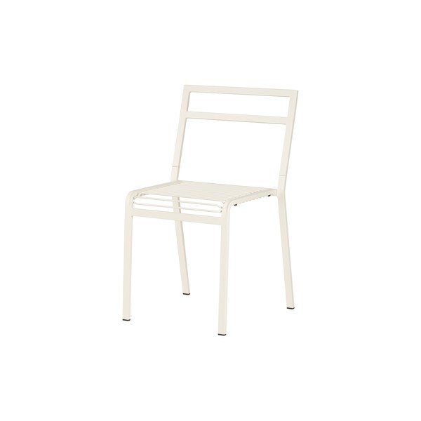 Scaun de grădină bej din metal Oto – noo.ma