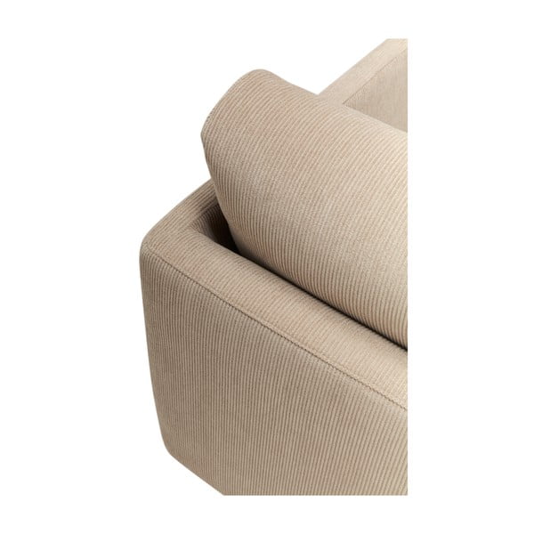 Canapea extensibilă bej 215 cm Colin - Sits-image-1