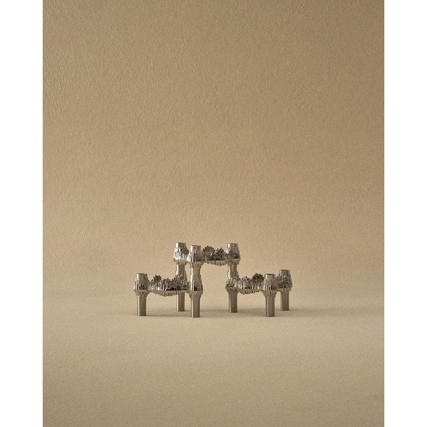 Sfeșnice 3 buc. din metal Quist – STOFF Nagel-image-1