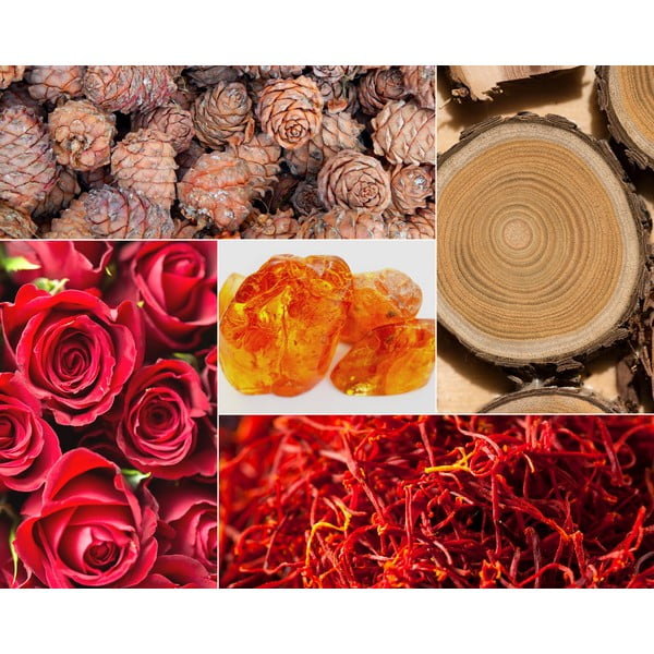 Lumânare parfumată din ceară de soia timp de ardere 60 h Safran-Ambre Noir/Black Wood – Privé Home-image-3