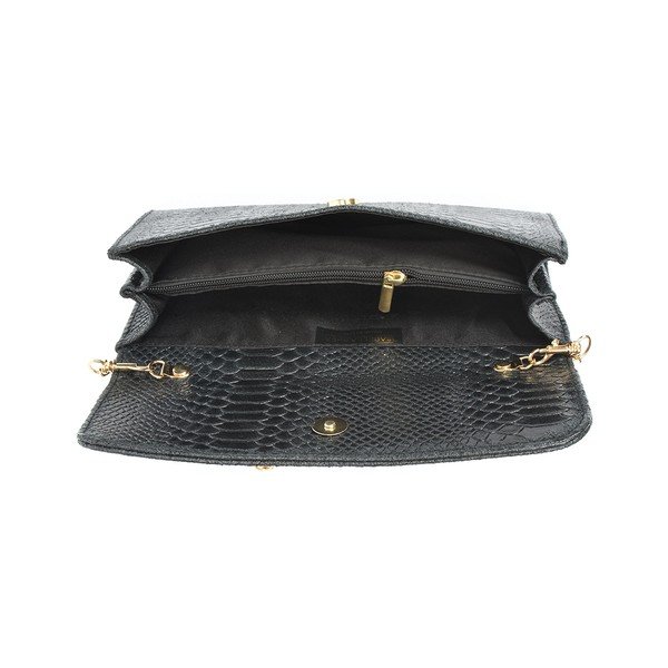 Geantă din piele Isabella Rhea Carol, negru-image-3