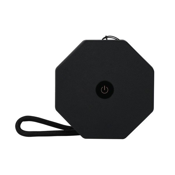 Decorațiune luminoasă albă/neagră portabilă cu USB ø 8 cm Twist – Gingko