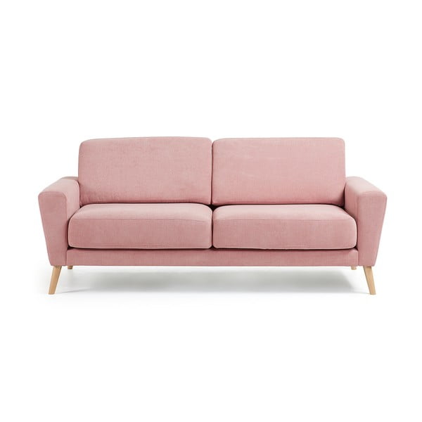Canapea cu 3 locuri La Forma Guy, roz