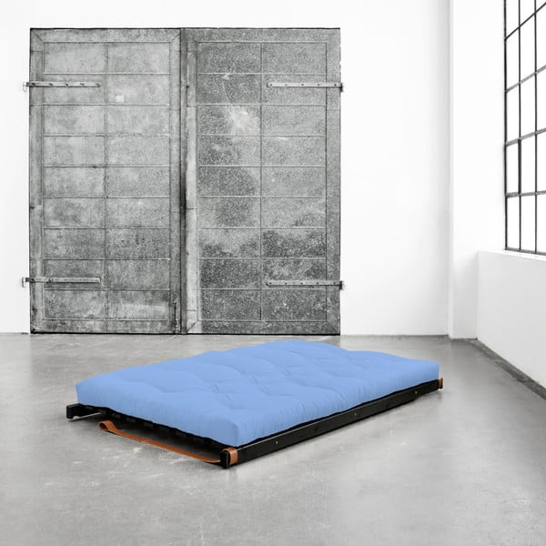 Canapea extensibilă Karup Jump Black/Blue Breeze-image-2