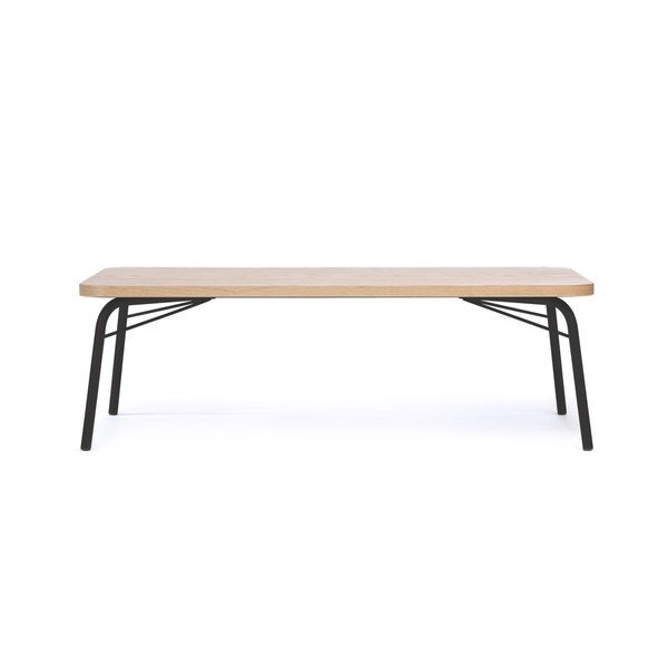 Măsuță cu picioare negre Woodman Ashburn-image-2
