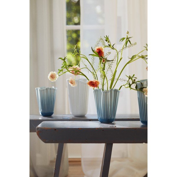 Vază albastru-deschis din ceramică (înălțime 20,5 cm) Hammershøi – Kähler Design-image-3