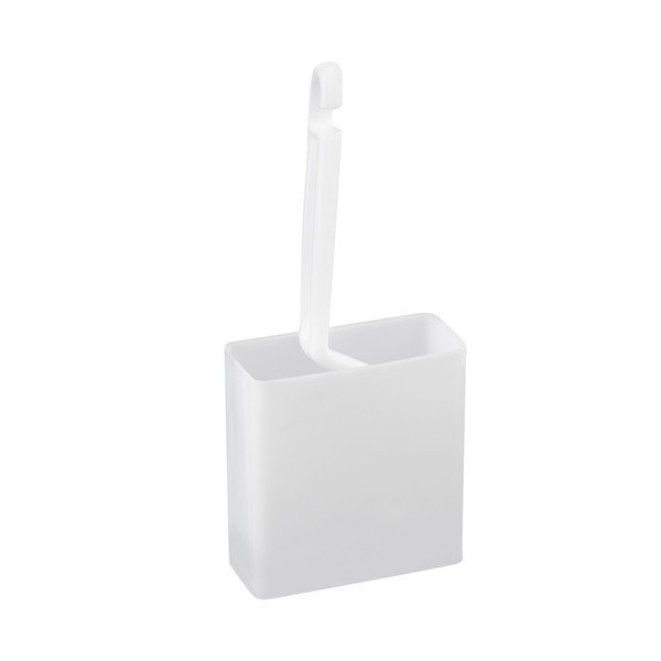 Perie de WC albă din plastic - Maximex-image-2