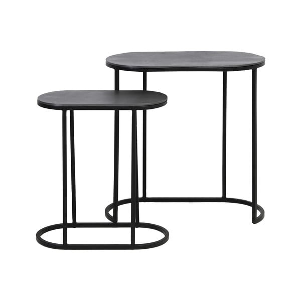 Măsuțe auxiliare 2 buc. din metal 26x53 cm Bocov – Light & Living