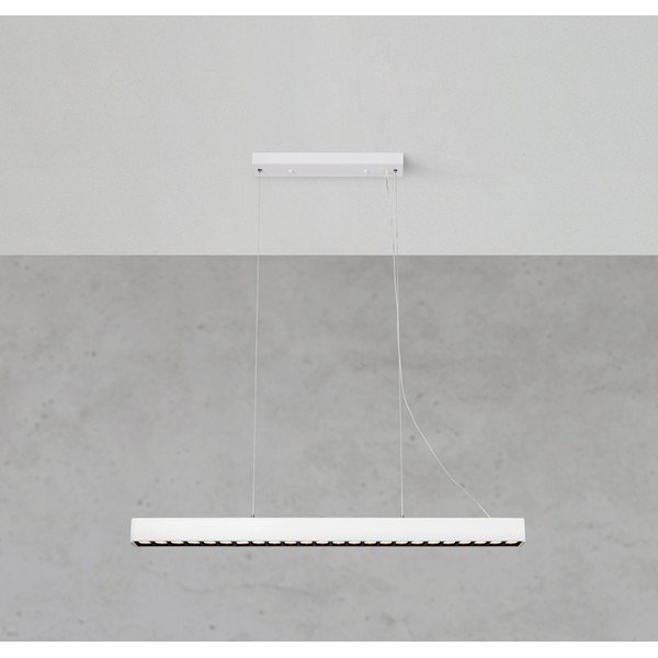 Lustră albă LED cu abajur din metal Plano – Markslöjd-image-1