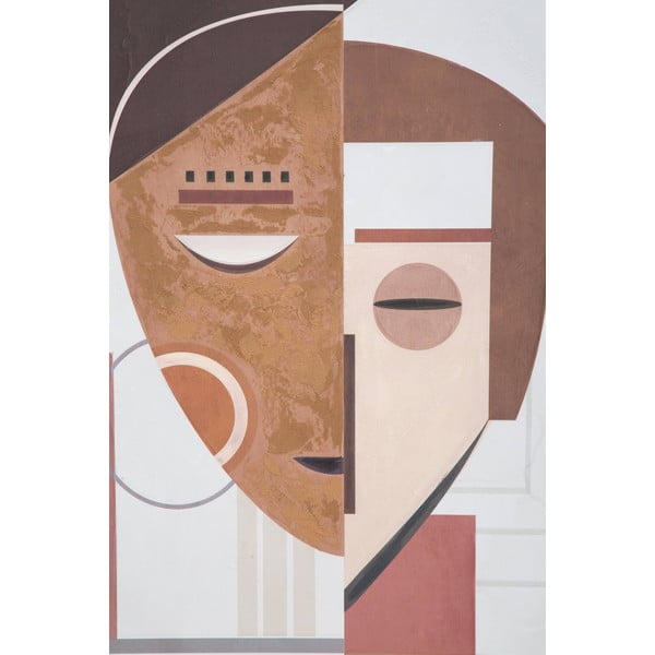 Tablou pictat manual Mauro Ferretti Ethic Face, 60 x 80 cm