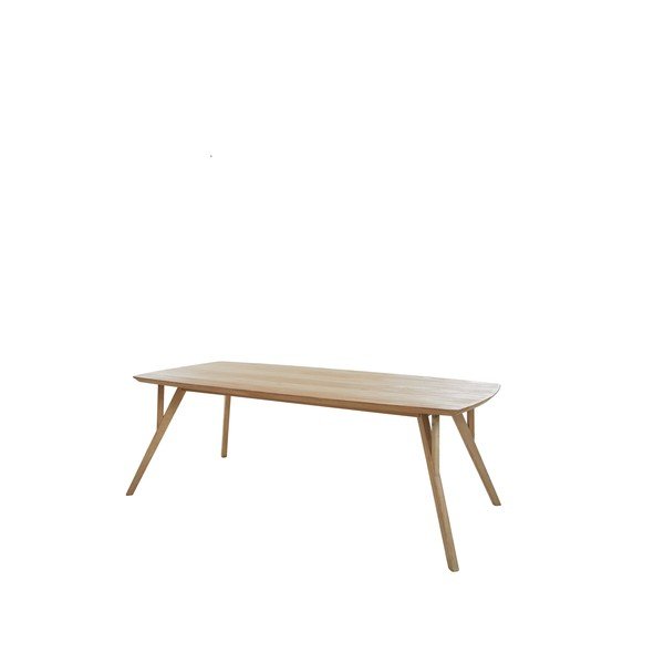 Masă de dining din lemn de mango 100x200 cm Quenza – Light & Living