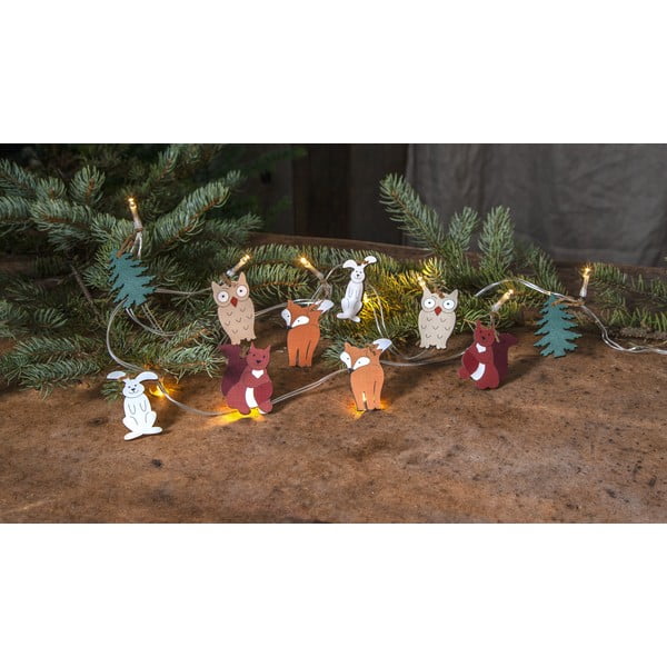 Ghirlandă luminoasă cu 10 de becuri, lungime 180 cm  de  Crăciun Friends – Star Trading-image-3