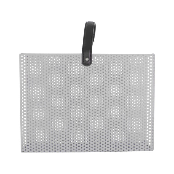 Suport pentru reviste din metal PT LIVING Perky, gri-image-2