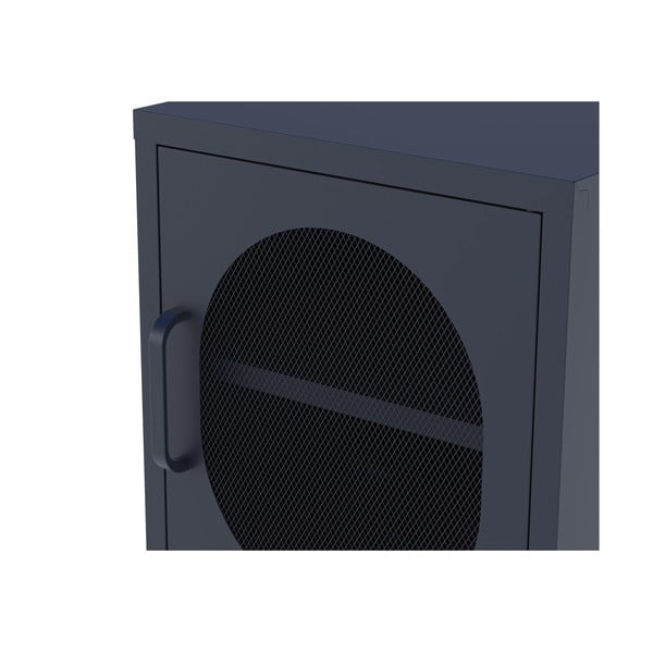 Noptieră albastru-închis din metal Diora – Marckeric-image-4