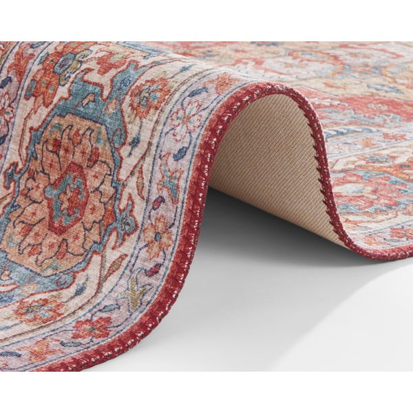 Traversă Nouristan Sylla, 80 x 200 cm, roșu portocaliu-image-4