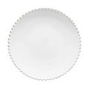 Farfurie din gresie ceramică Costa Nova Pearl, ⌀ 28 cm, alb