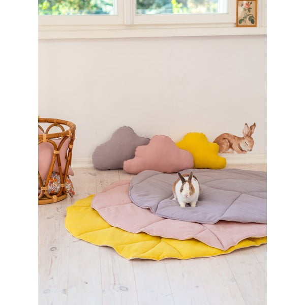 Pătură de joacă pentru copii galbenă Honey - Moi Mili-image-3