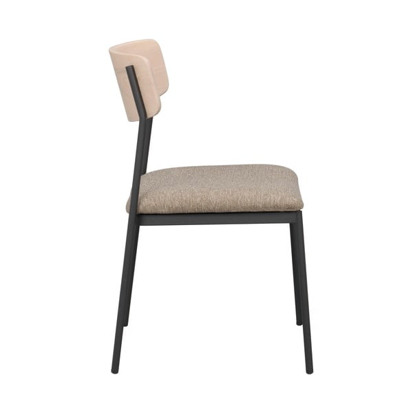 Scaune de dining bej/natural  2 buc. Maymont – Rowico-image-4