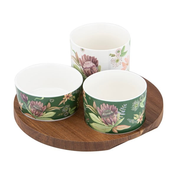 Set de servire 3 buc. din porțelan Leura – Ladelle