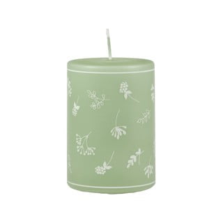 Lumânare Unipar Fleur, durată ardere 30 h, verde