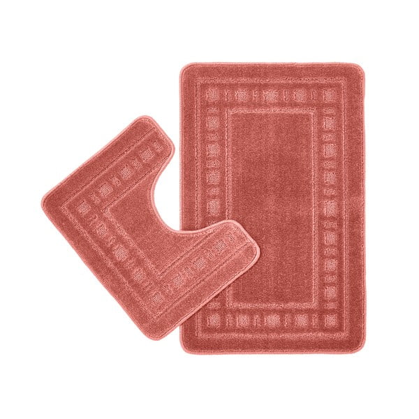 Covorașe de baie teracotă pentru WC 2 buc. 50x80 cm Armoni – Catherine Lansfield