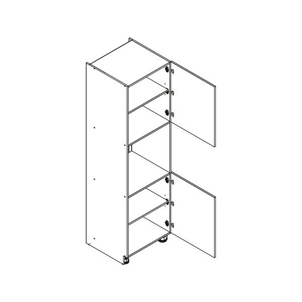 Dulap de bucătărie pentru cuptor încorporat înalt (lățime 60 cm) Aden – STOLKAR-image-3