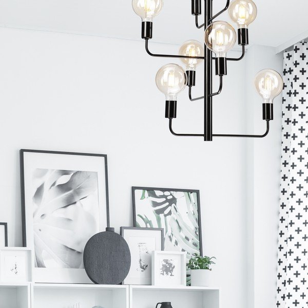 Lustră neagră - LAMKUR-image-1